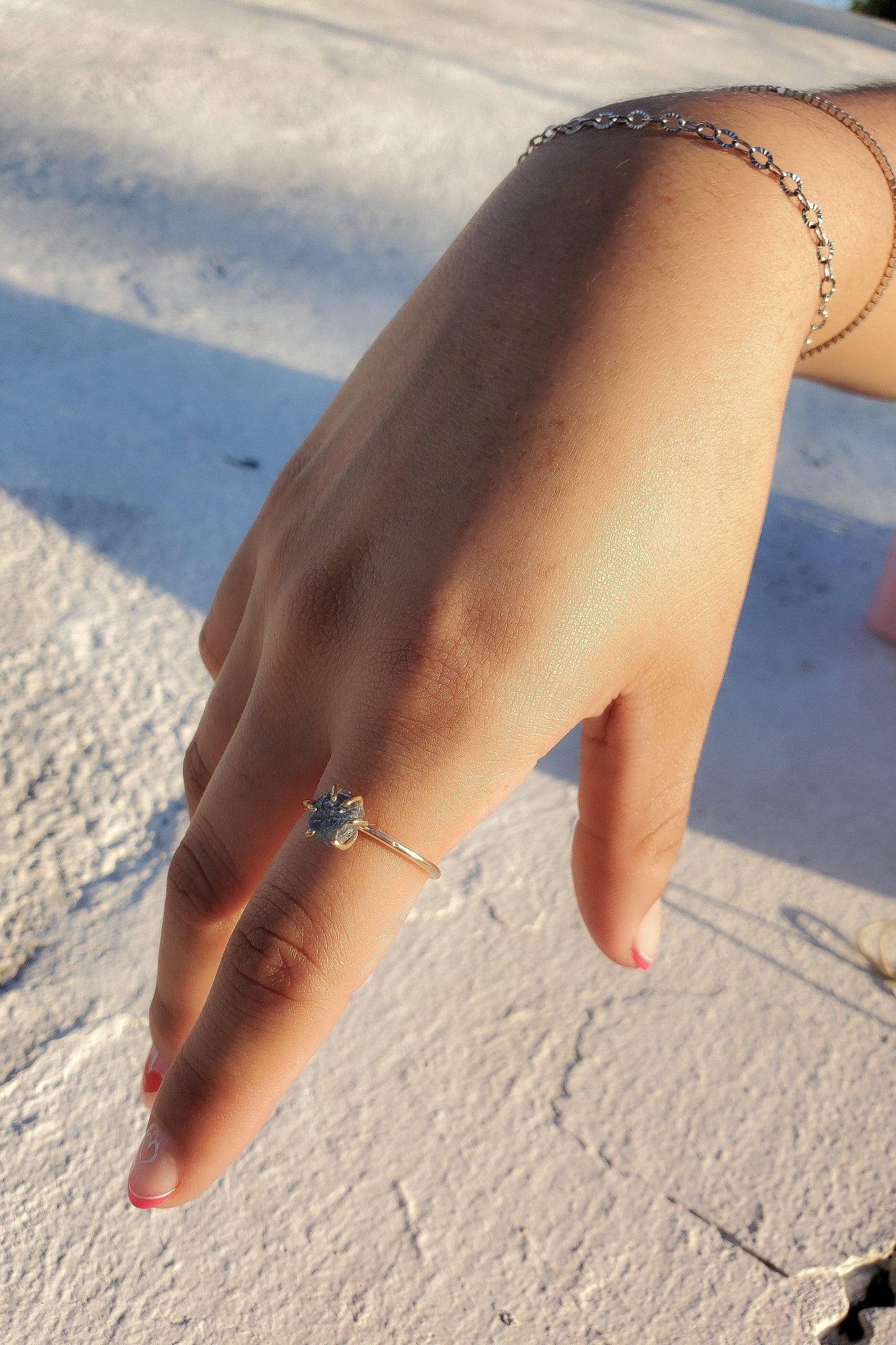 Raw Safo Anillo GF : Zafiro - Estilos by Ytalia