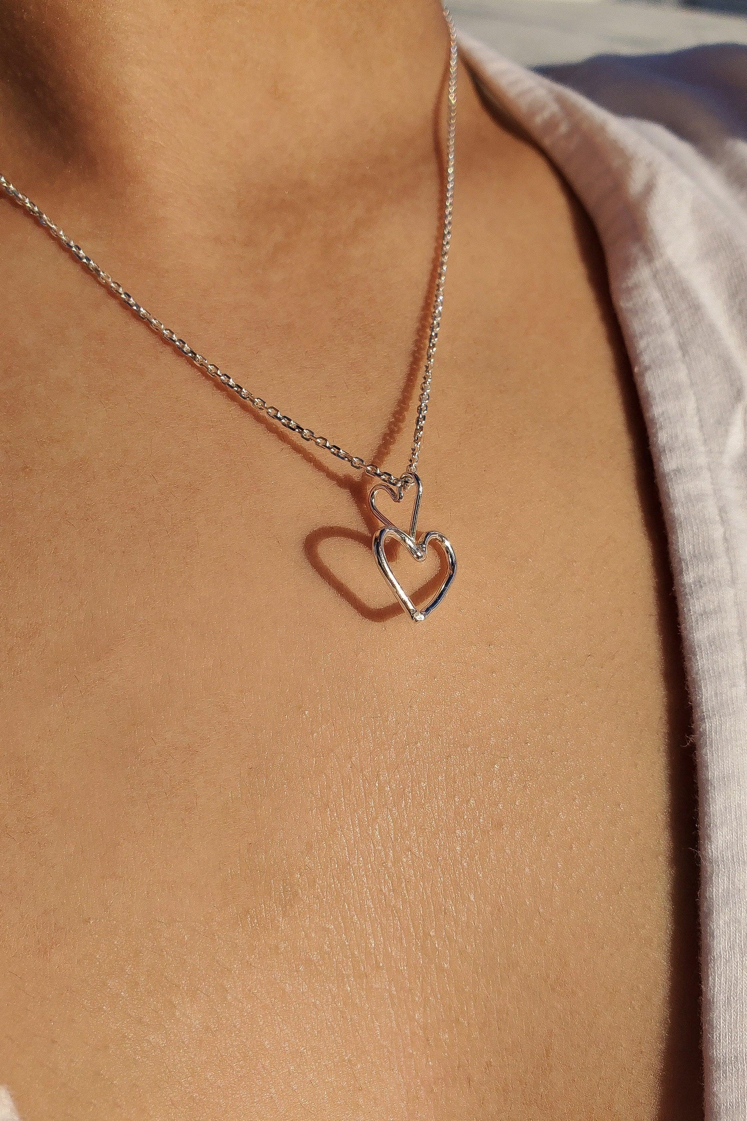 Korazon sin textura Necklace Silver : Love Energy - Estilos by Ytalia