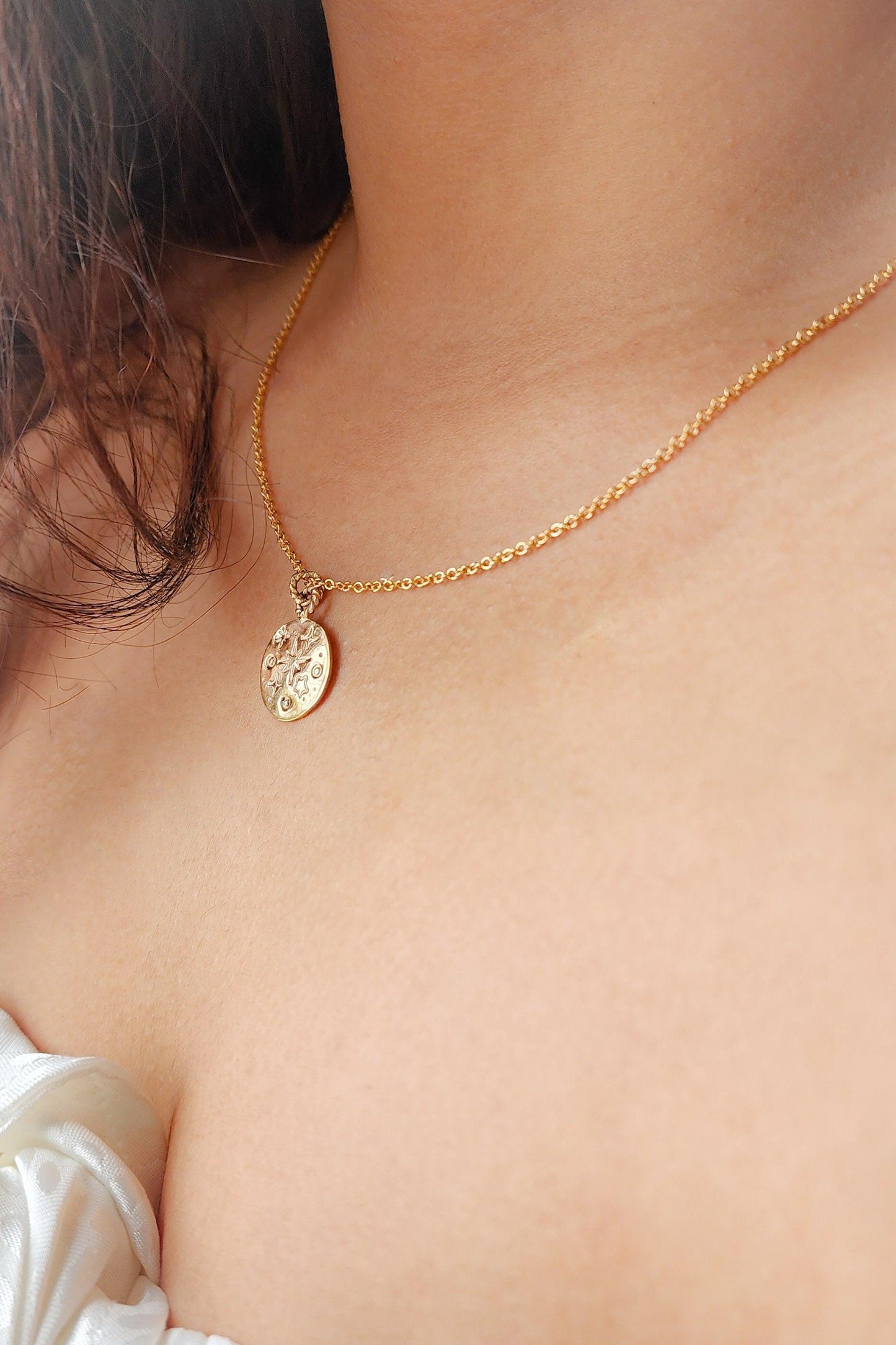 Hera Necklace Silver : Astrology - Estilos by Ytalia