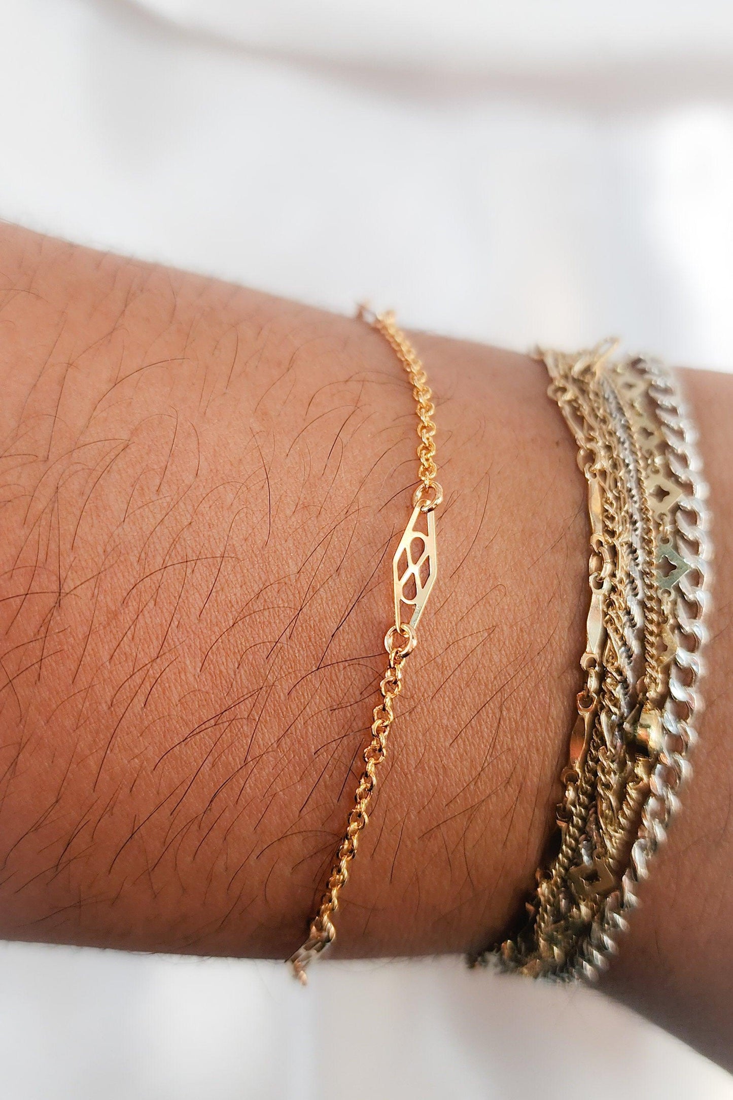 Shekinah Bracelet GF : Divina Femenina - Estilos by Ytalia