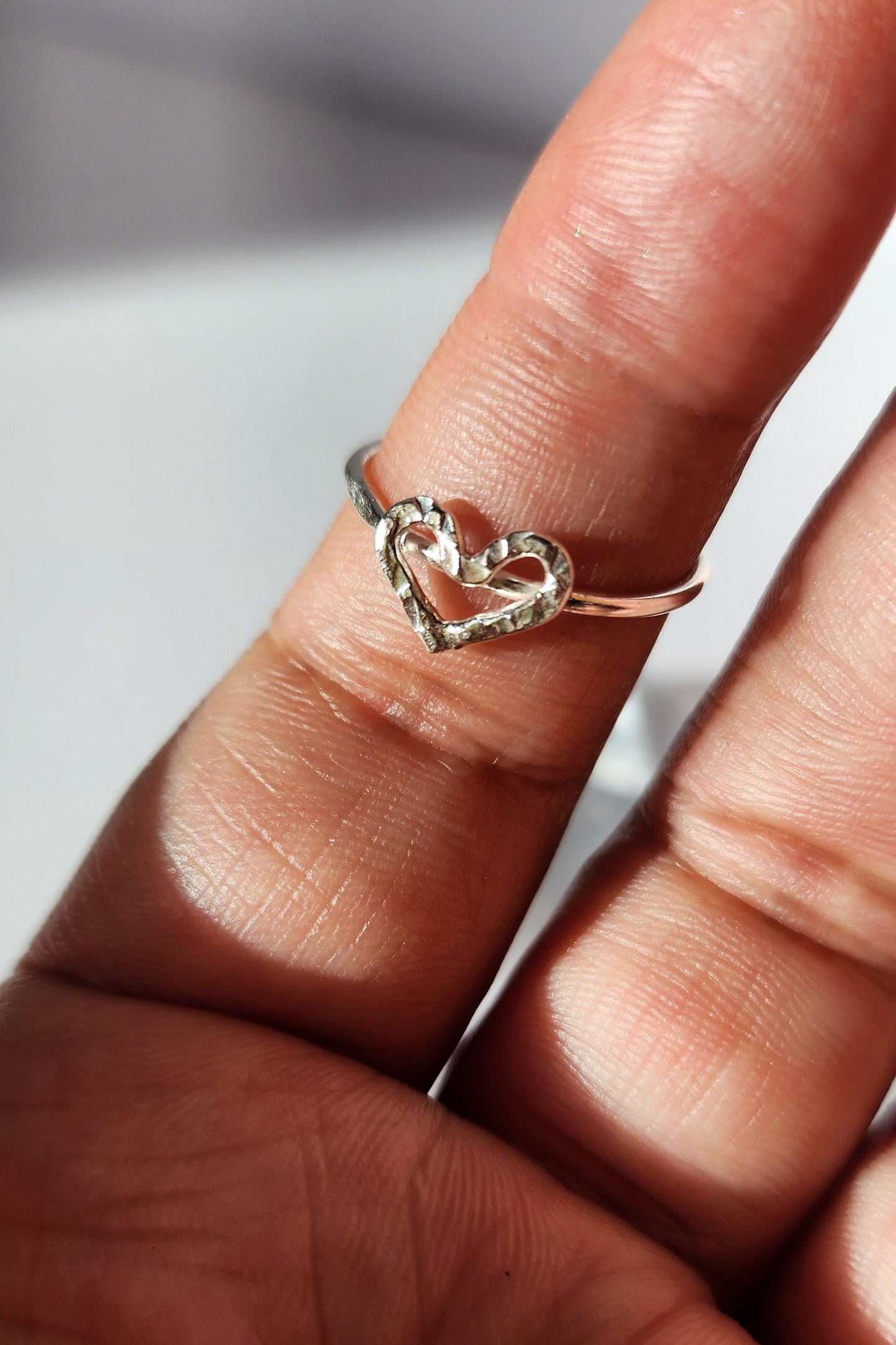 Korazon pequeño con textura Silver : Love Energy - Estilos by Ytalia