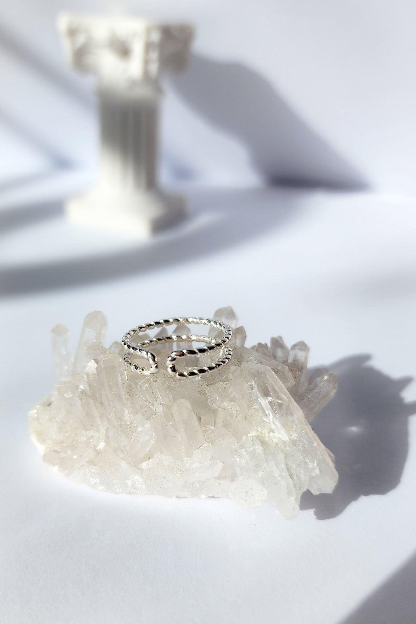 Parvati Anillo Ajustable Silver : Divina Feminidad - Estilos by Ytalia