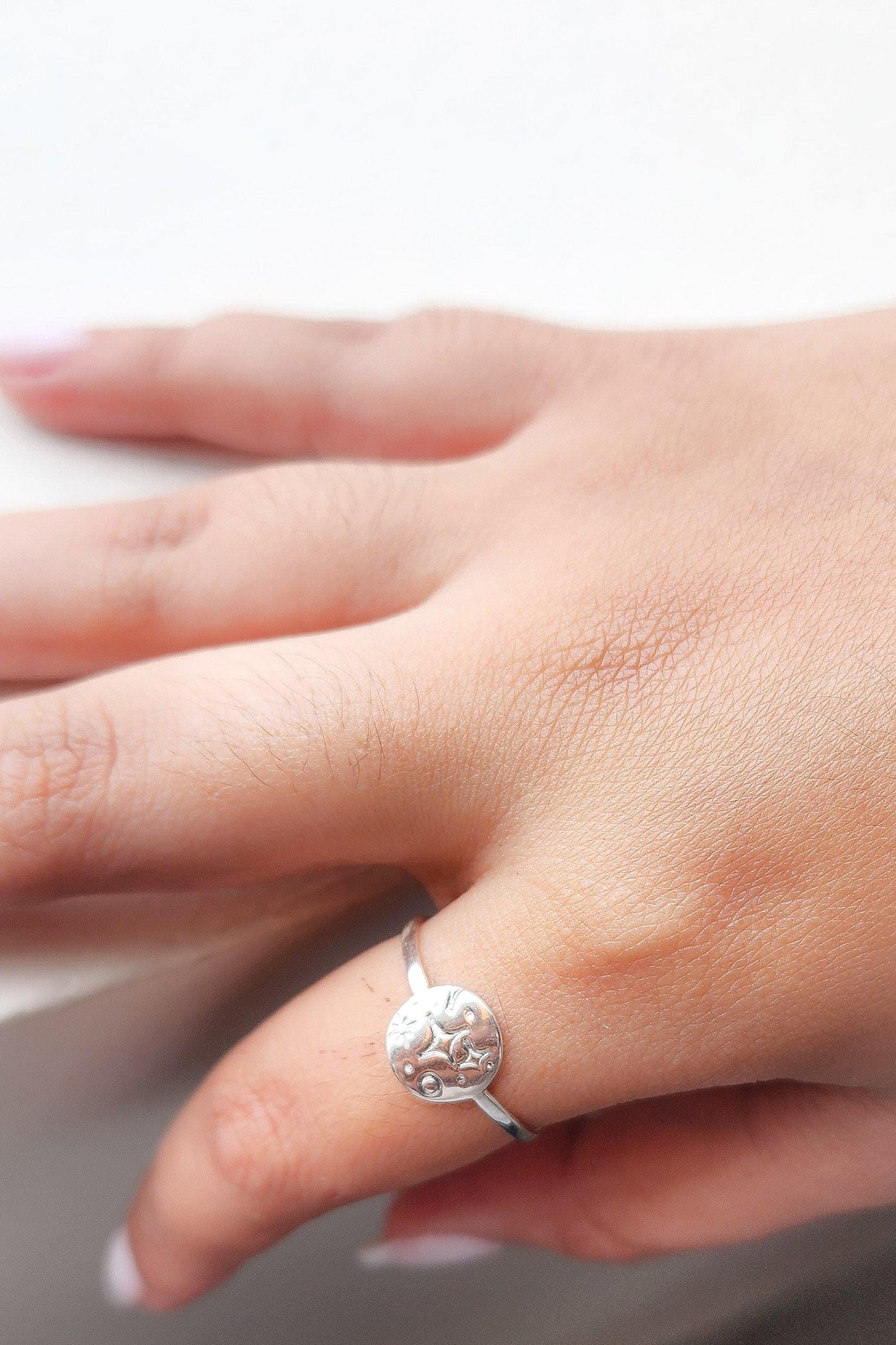 Hémera Anillo Silver : Astrology - Estilos by Ytalia