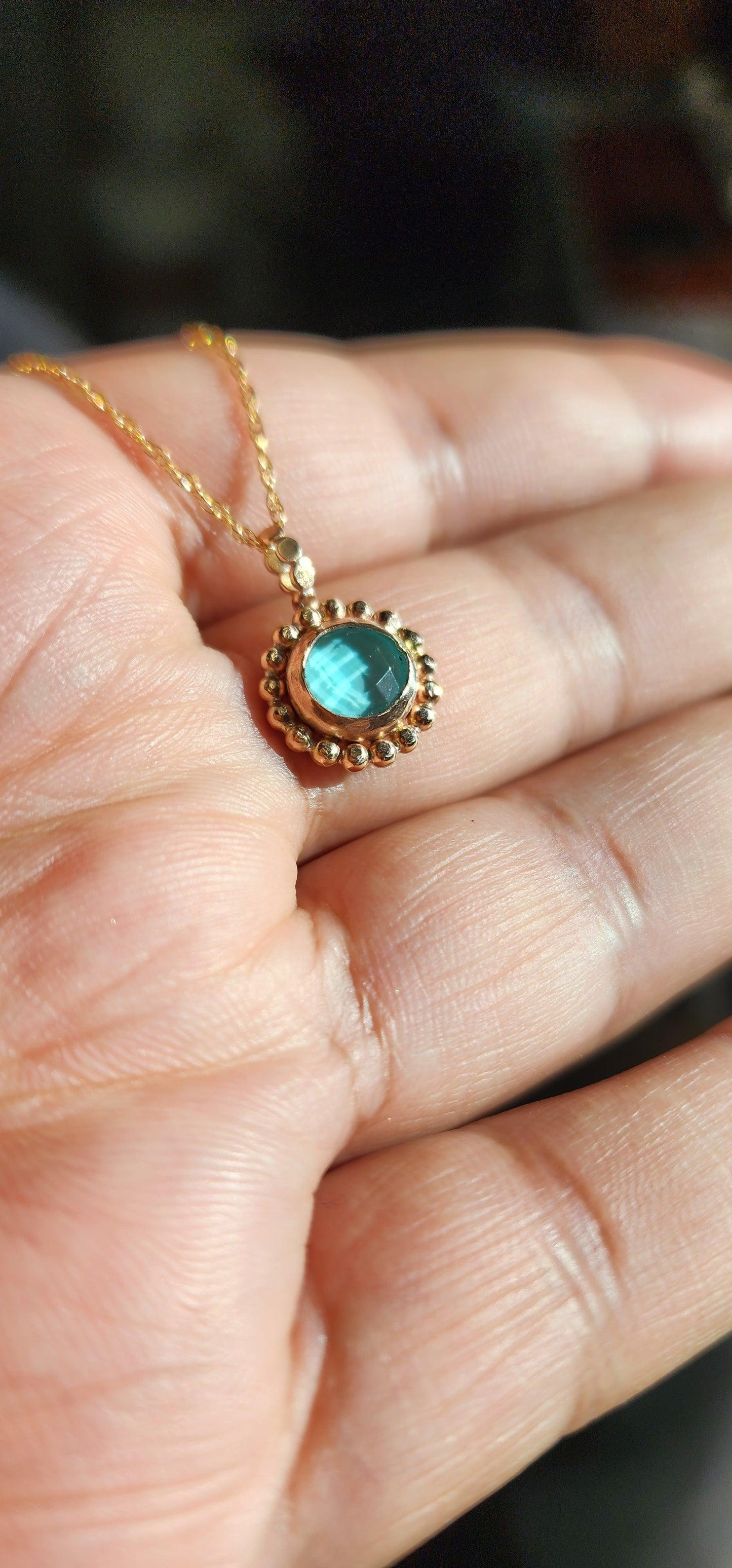 Onda Celeste Collar: Mar de Azahar - Estilos by Ytalia