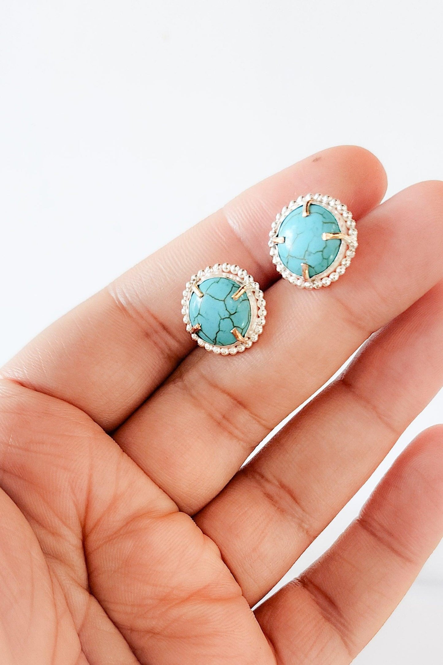 Azahar Marino Studs: Mar de Azahar - Estilos by Ytalia