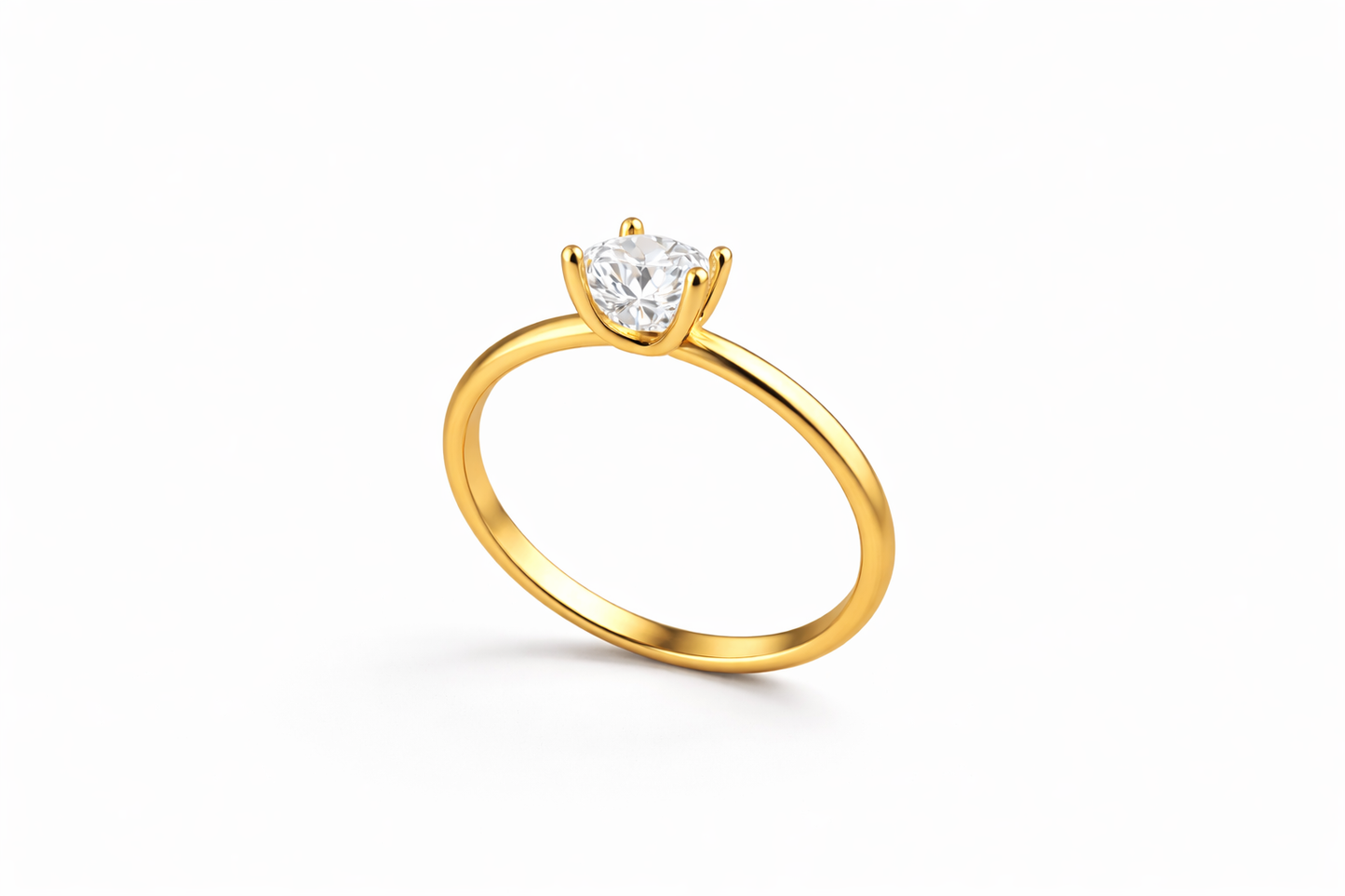 DYI Anillo promesa oro