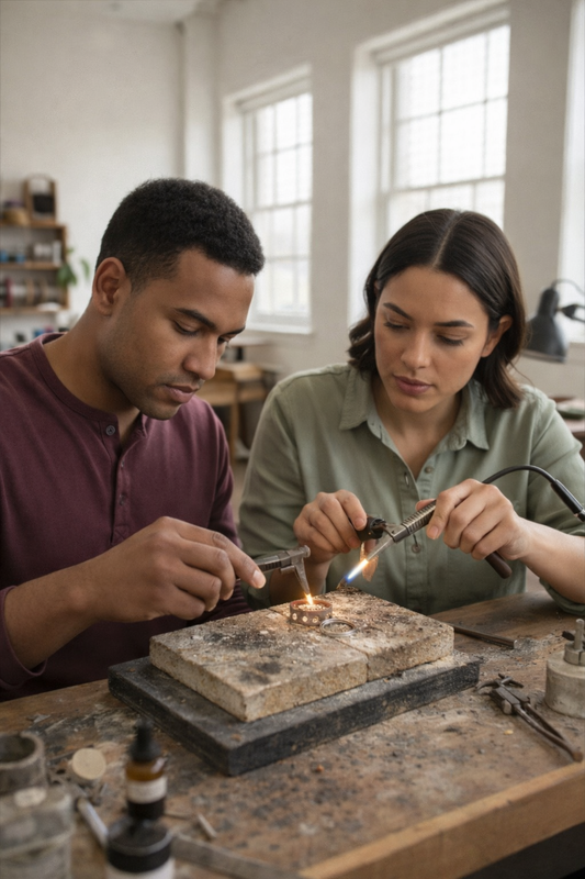 DYI Bandas de Matrimonio Oro