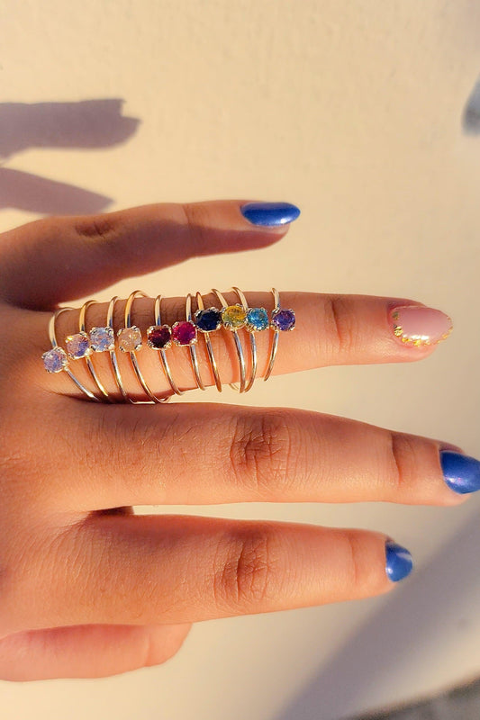 Sortija Promesa Goldfilled: Love Energy - Estilos by Ytalia