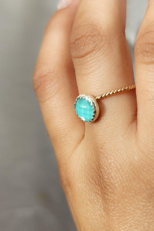 Saraswati Anillo GF : Turquesa (Cristal) - Estilos by Ytalia