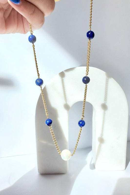 Kamari Necklace GF 16" : Santorini Colección - Estilos by Ytalia