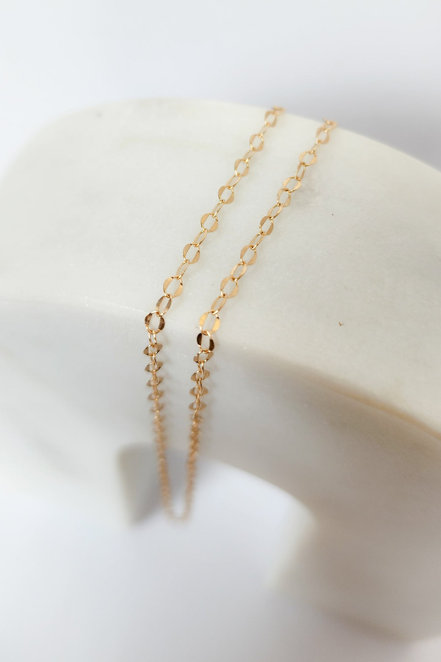 Lolin necklace: Oro sólido