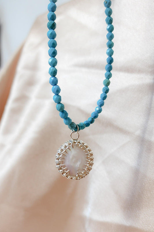 Brisas del Mar Collar plata: Mar de Azahar - Estilos by Ytalia