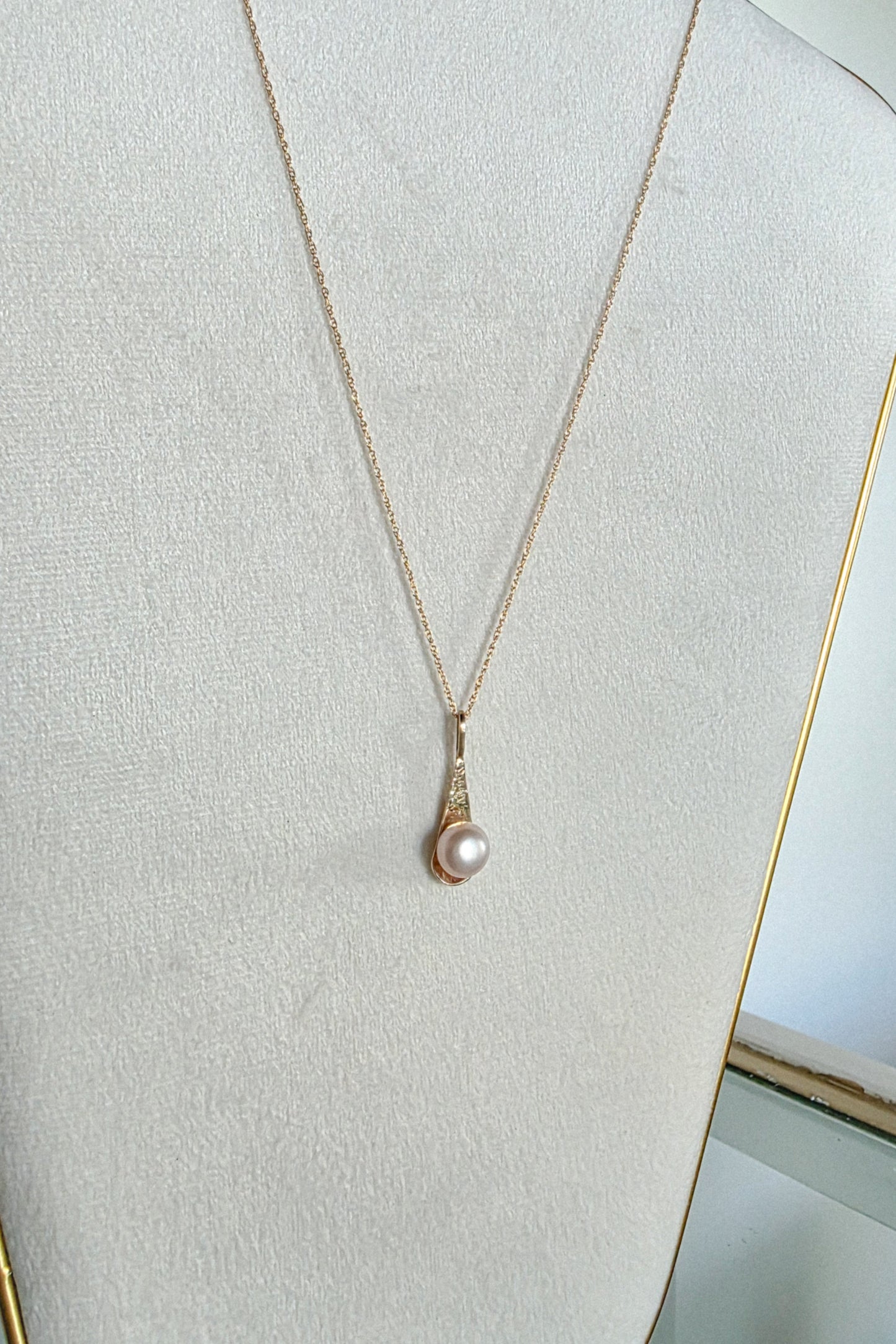 Perlare Necklace: oro sólido