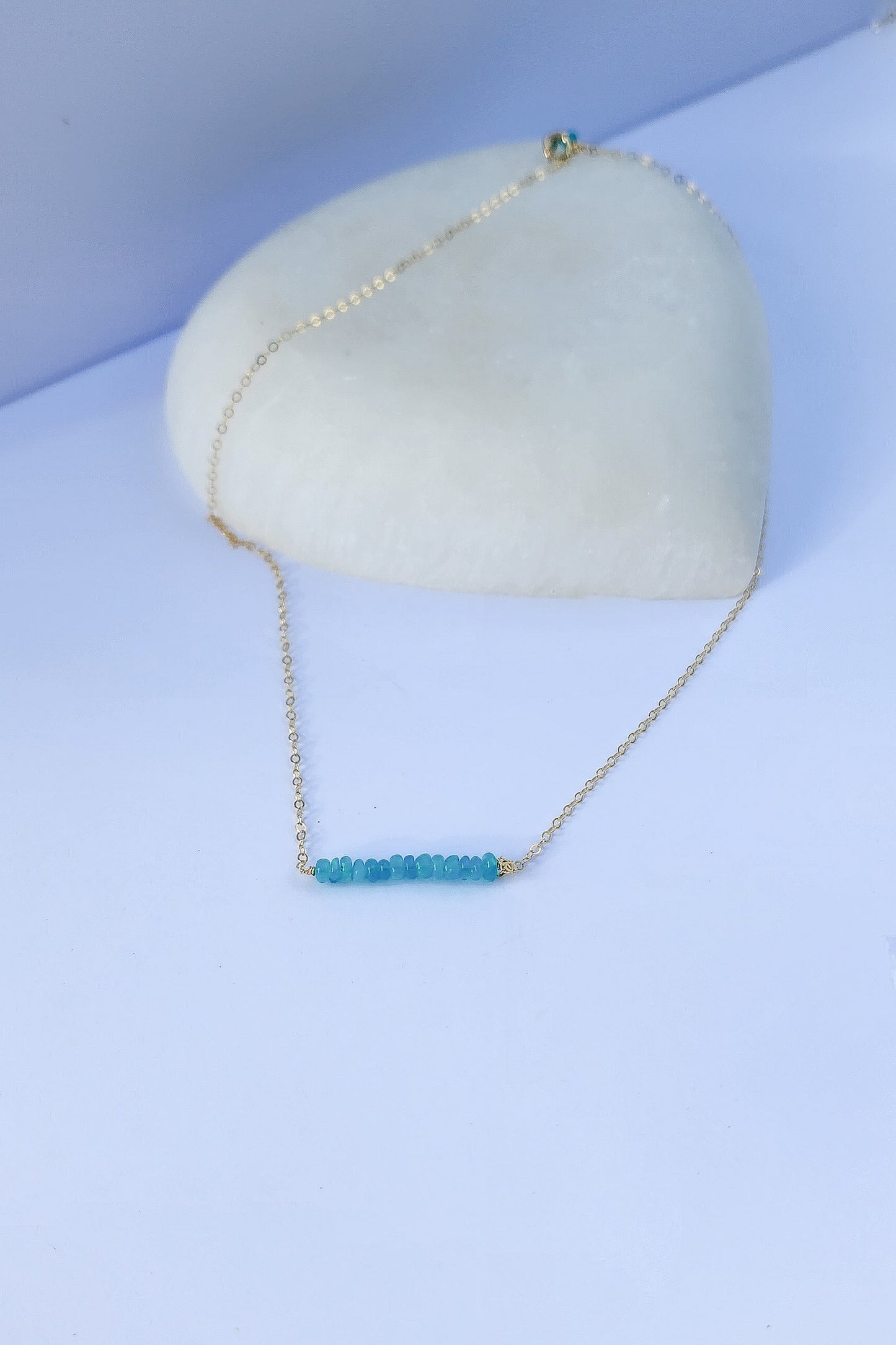 Isis Necklace 18" GF : Opalo Azul