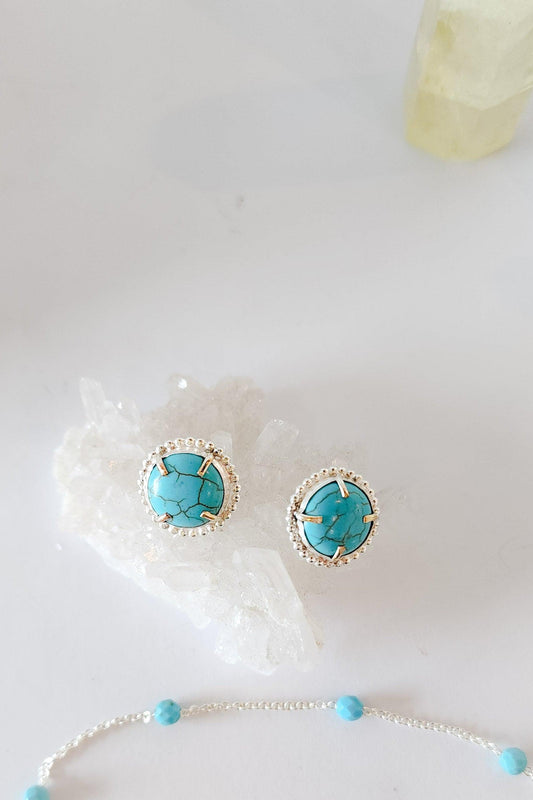 Azahar Marino Studs: Mar de Azahar - Estilos by Ytalia